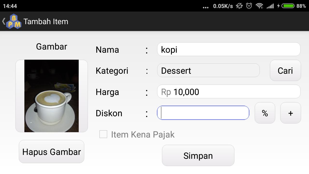 BPM - Mesin Kasir Android POS