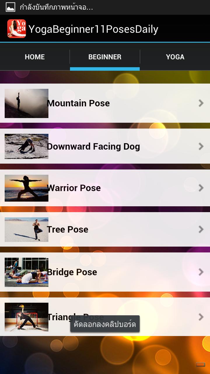 Yoga Beginner 11 Poses Daily