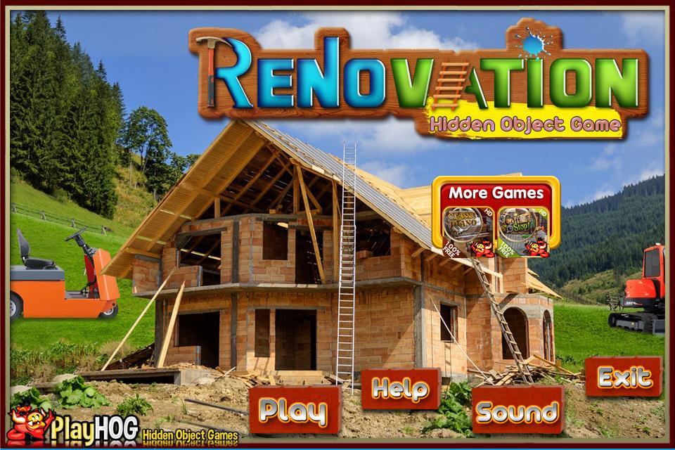 Challenge #142 Renovation Free Hidden Object Games