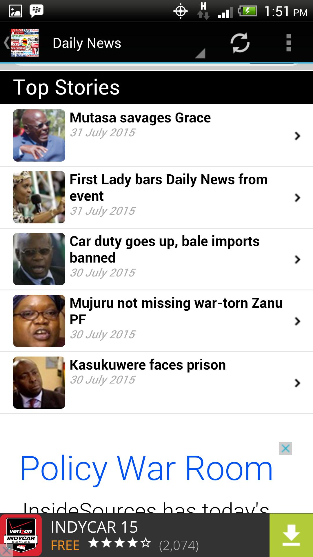 Zimbabwe Newspapers