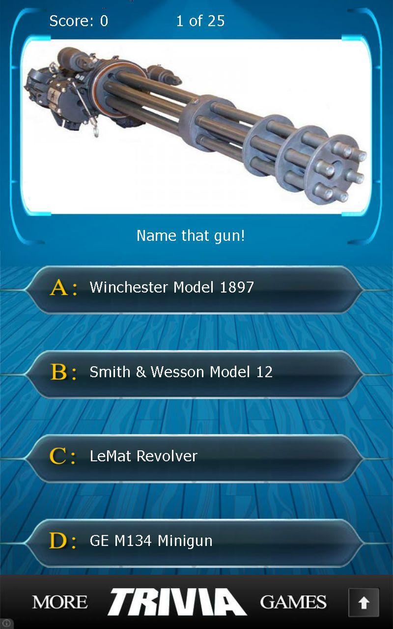Name that Gun Trivia