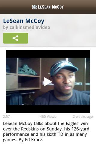 LeSean McCoy official app