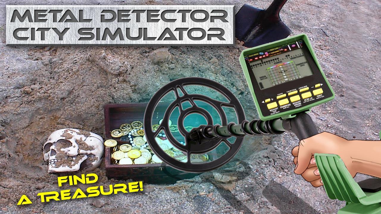 Metal Detector City Simulator