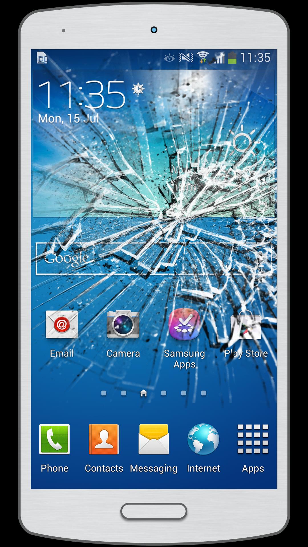 Broken Screen - Crack Prank