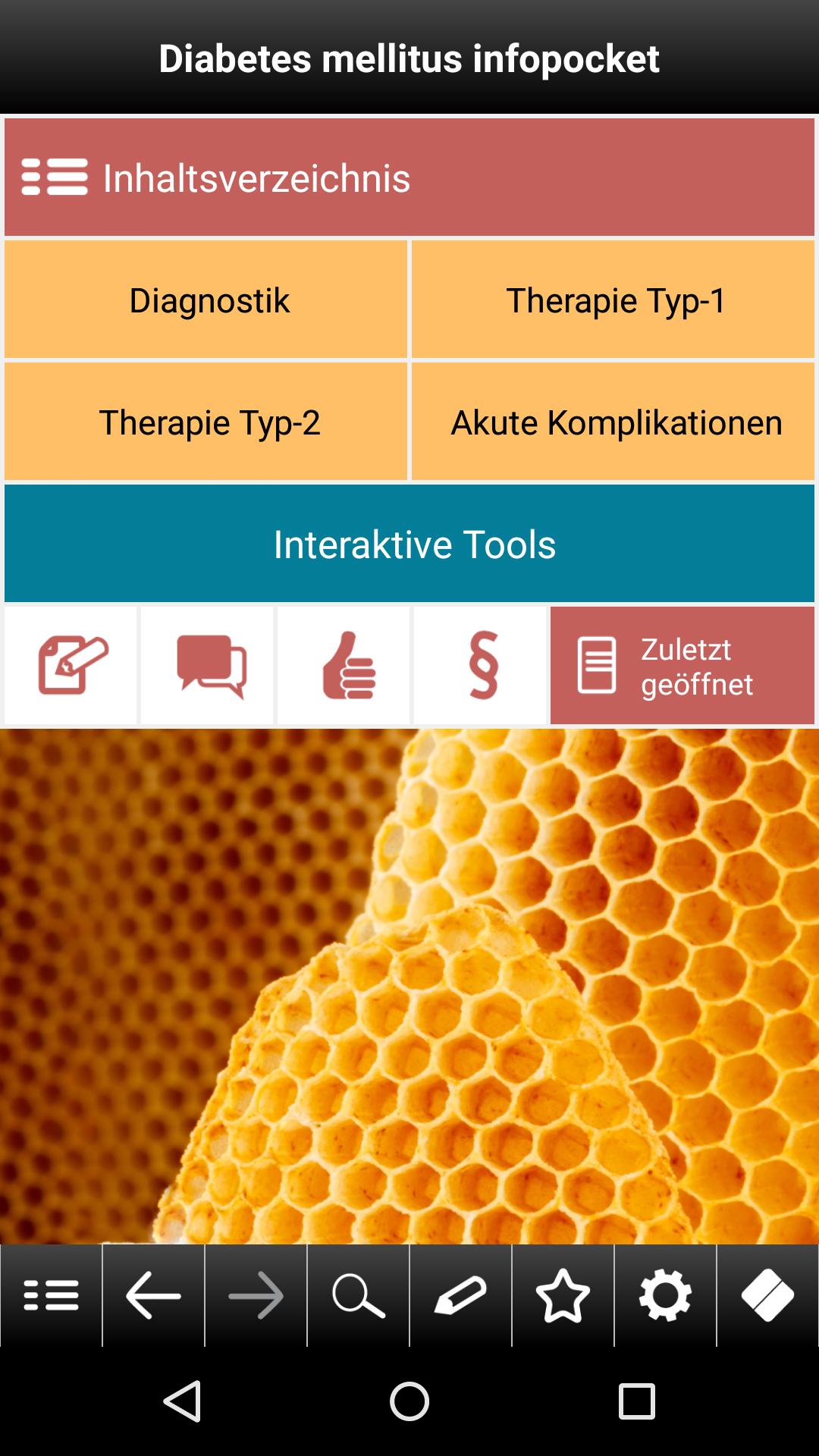 Diabetes mellitus infopocket