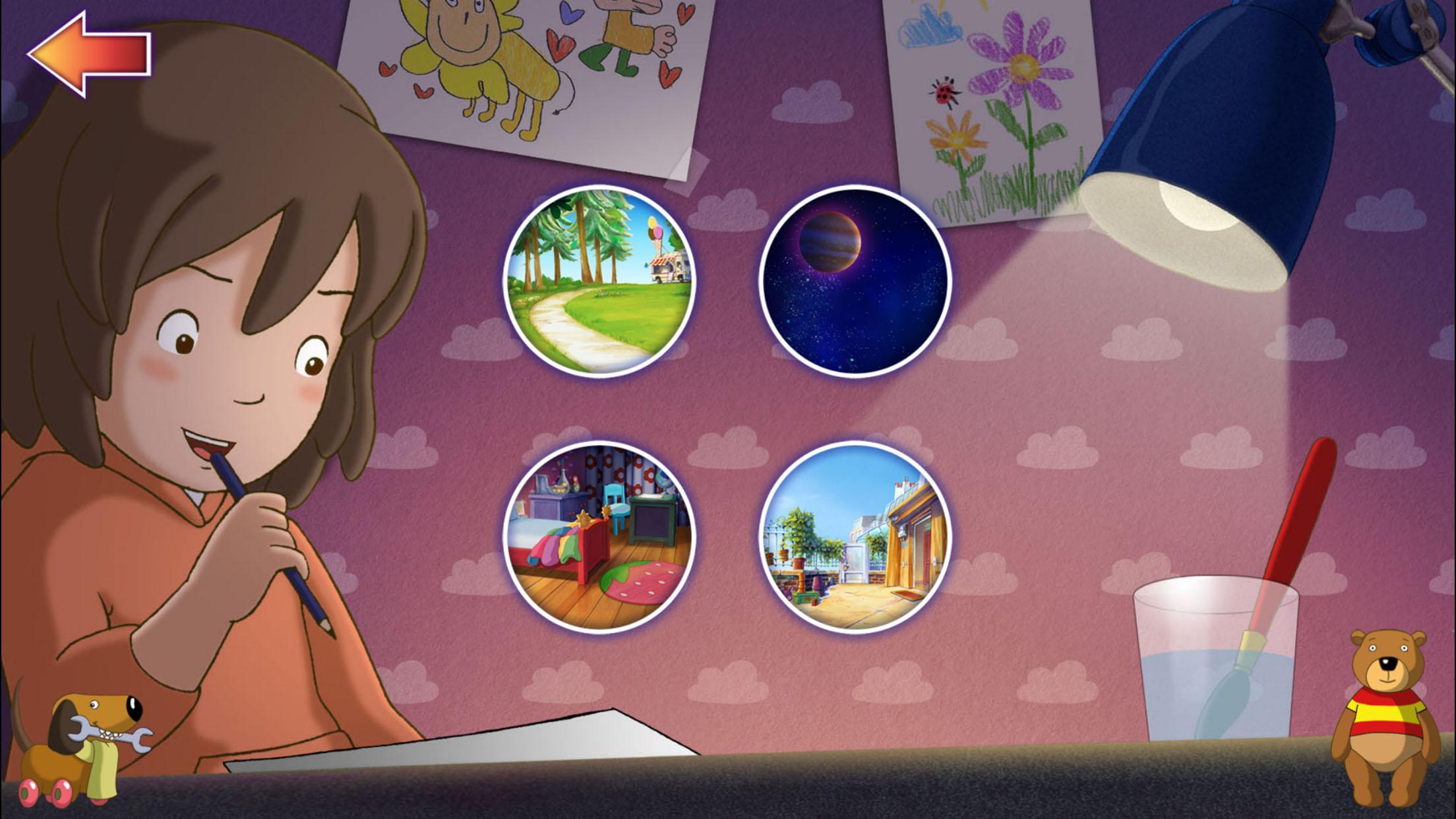 Laura's Star-Learning language