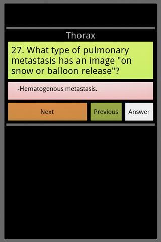 Radiology in short questions