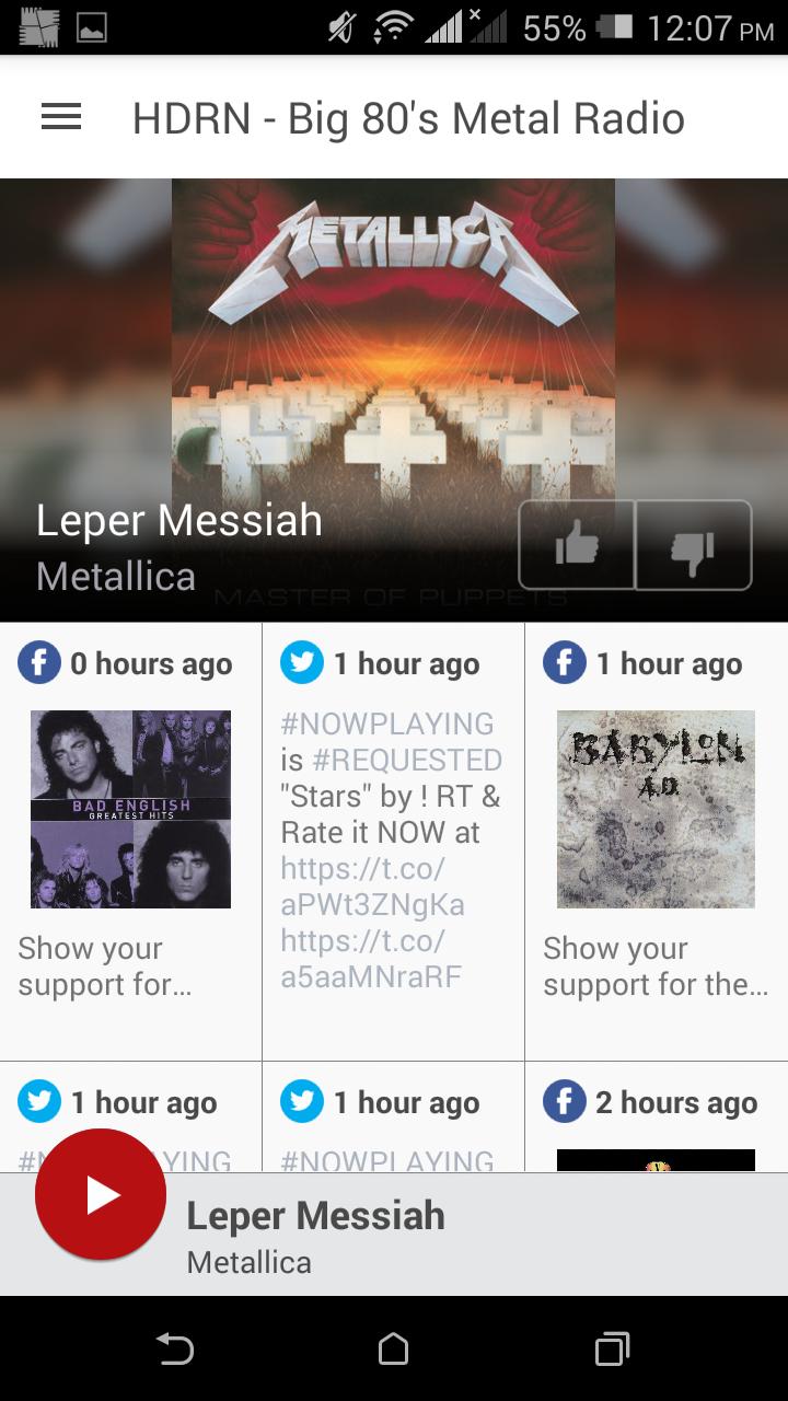 HDRN - Big 80's Metal Radio