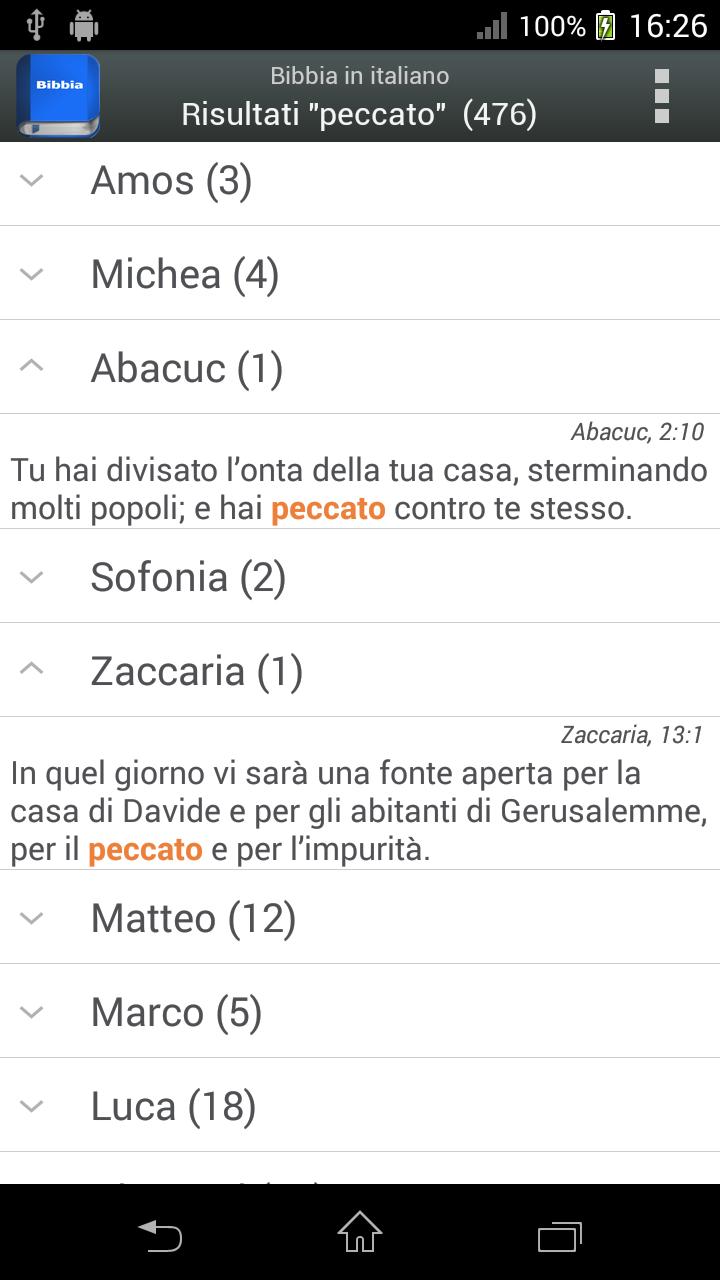 Bibbia in italiano