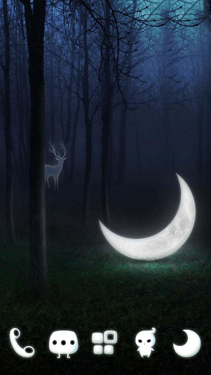 Fallen Moon GO Launcher Theme