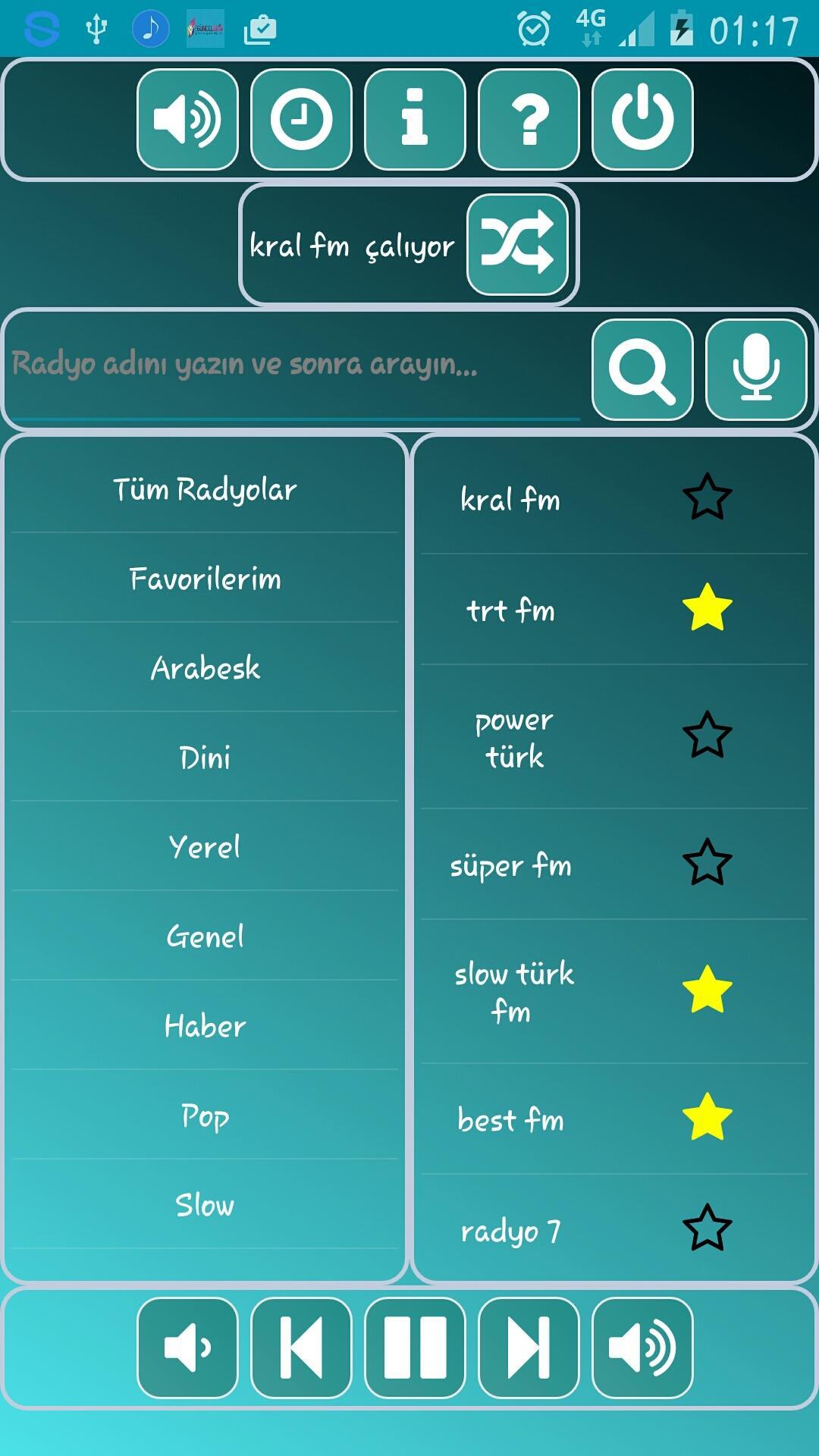 Mobil Radyo Dinle