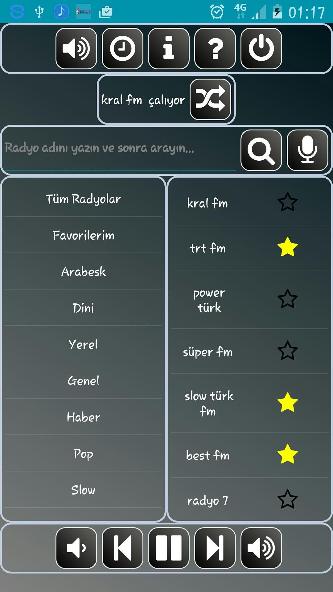 Mobil Radyo Dinle
