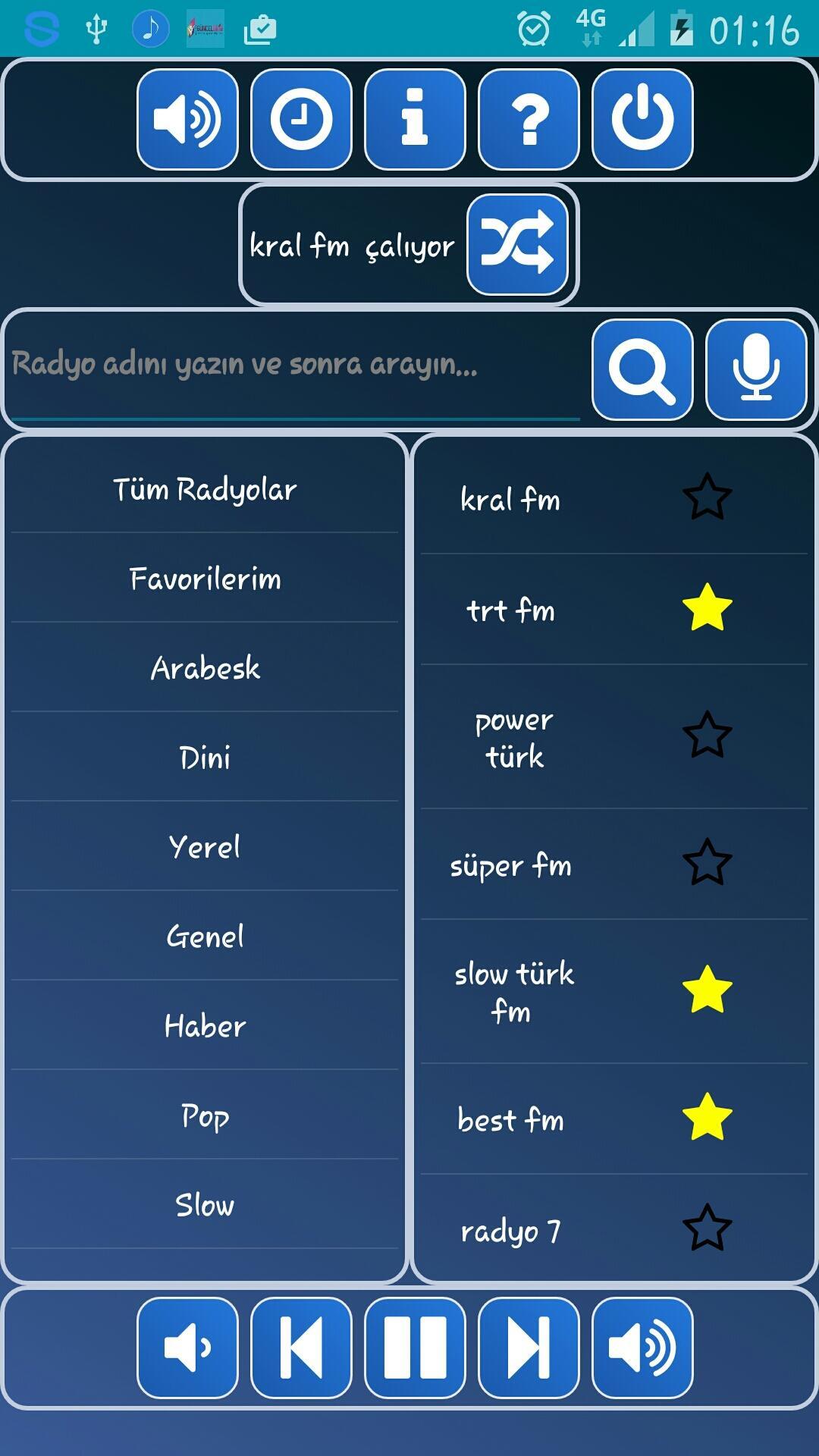 Mobil Radyo Dinle