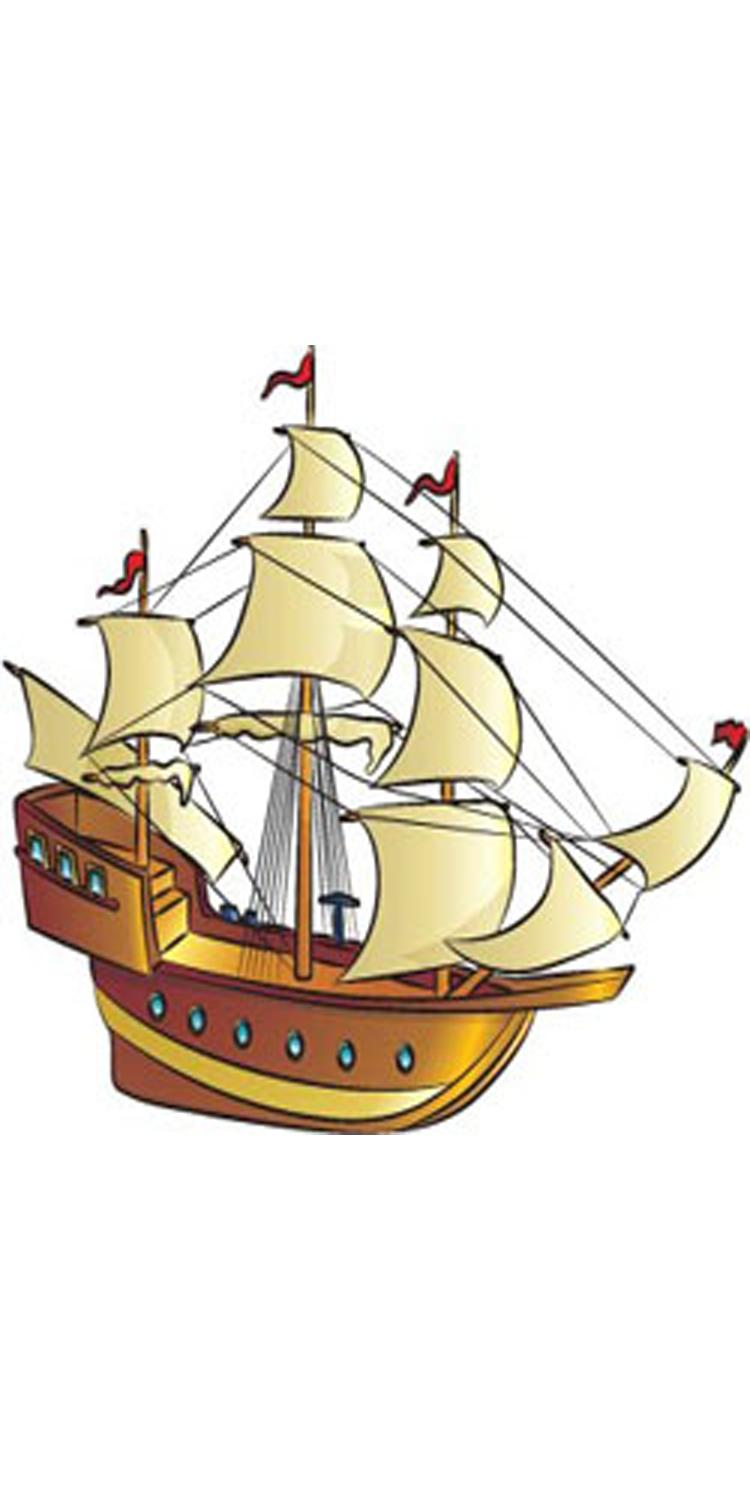 Boats and Ships Coloring