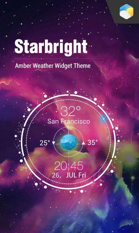 Real-time Weather Watch Widget