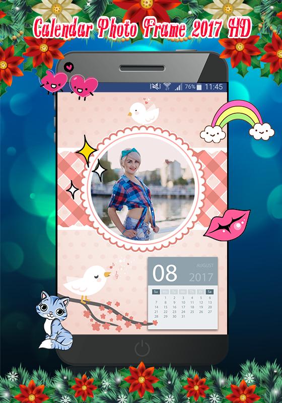 Calendar Photo Frame 2017 HD