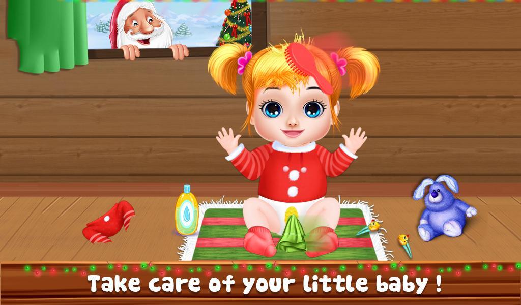 Christmas Baby Care And Bath