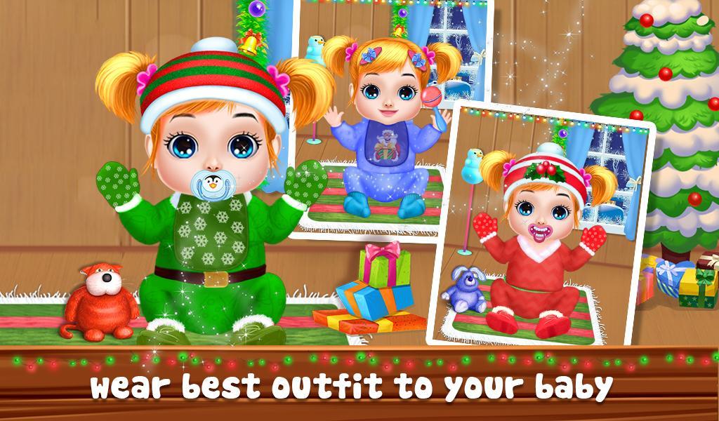 Christmas Baby Care And Bath