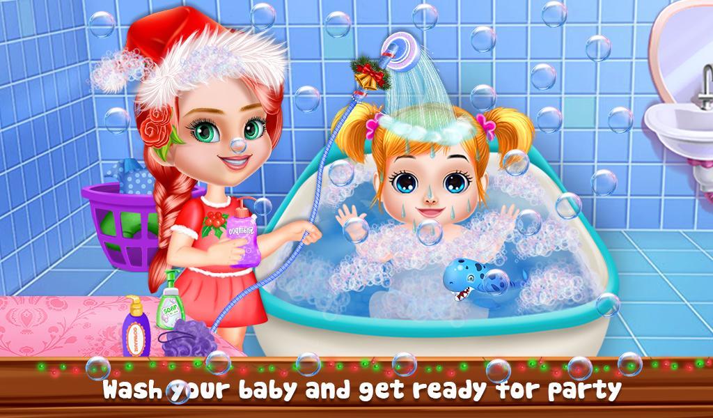 Christmas Baby Care And Bath