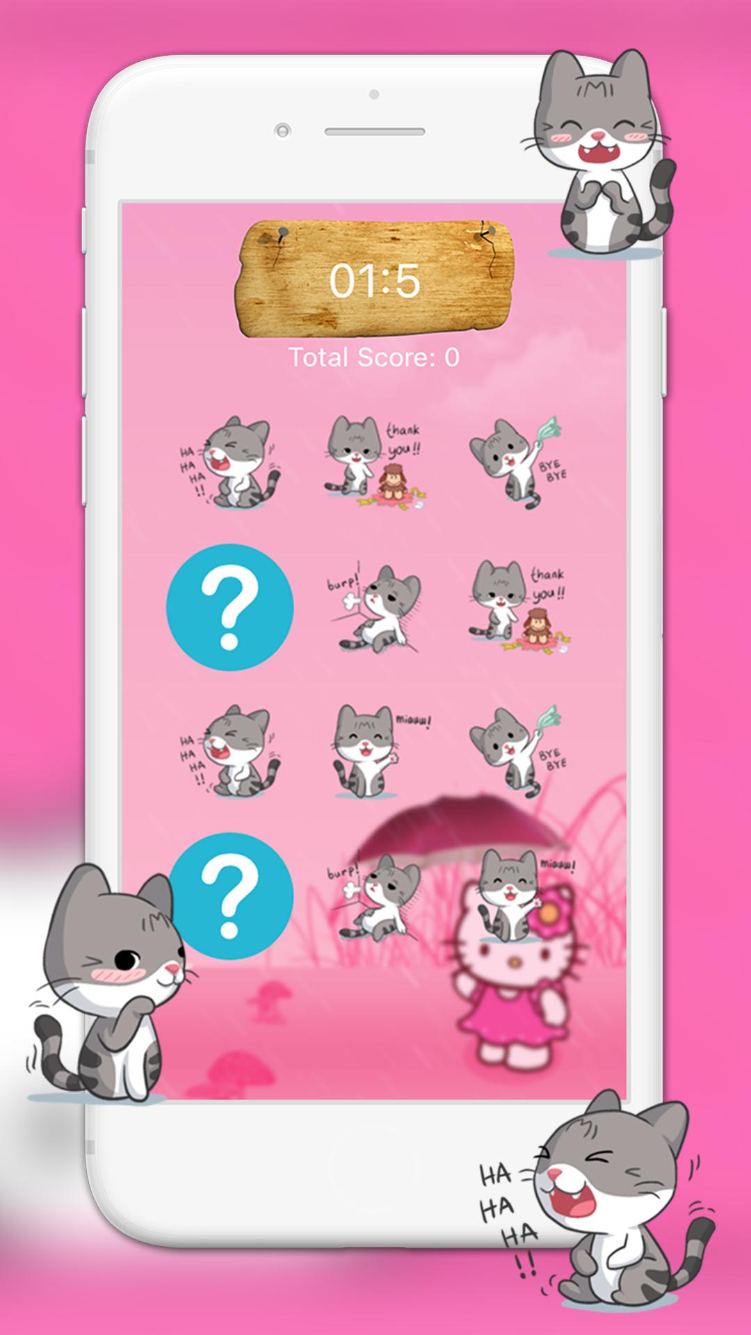 Memory Games: Brain Training With Kawaii Kitty
