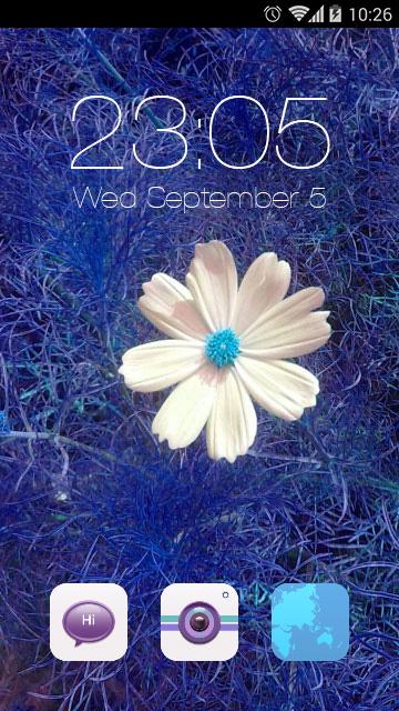White Flower Theme