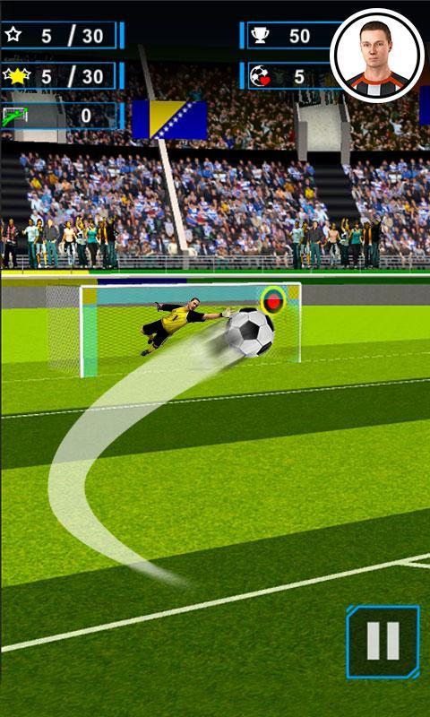 Finger Flick Soccer : Free