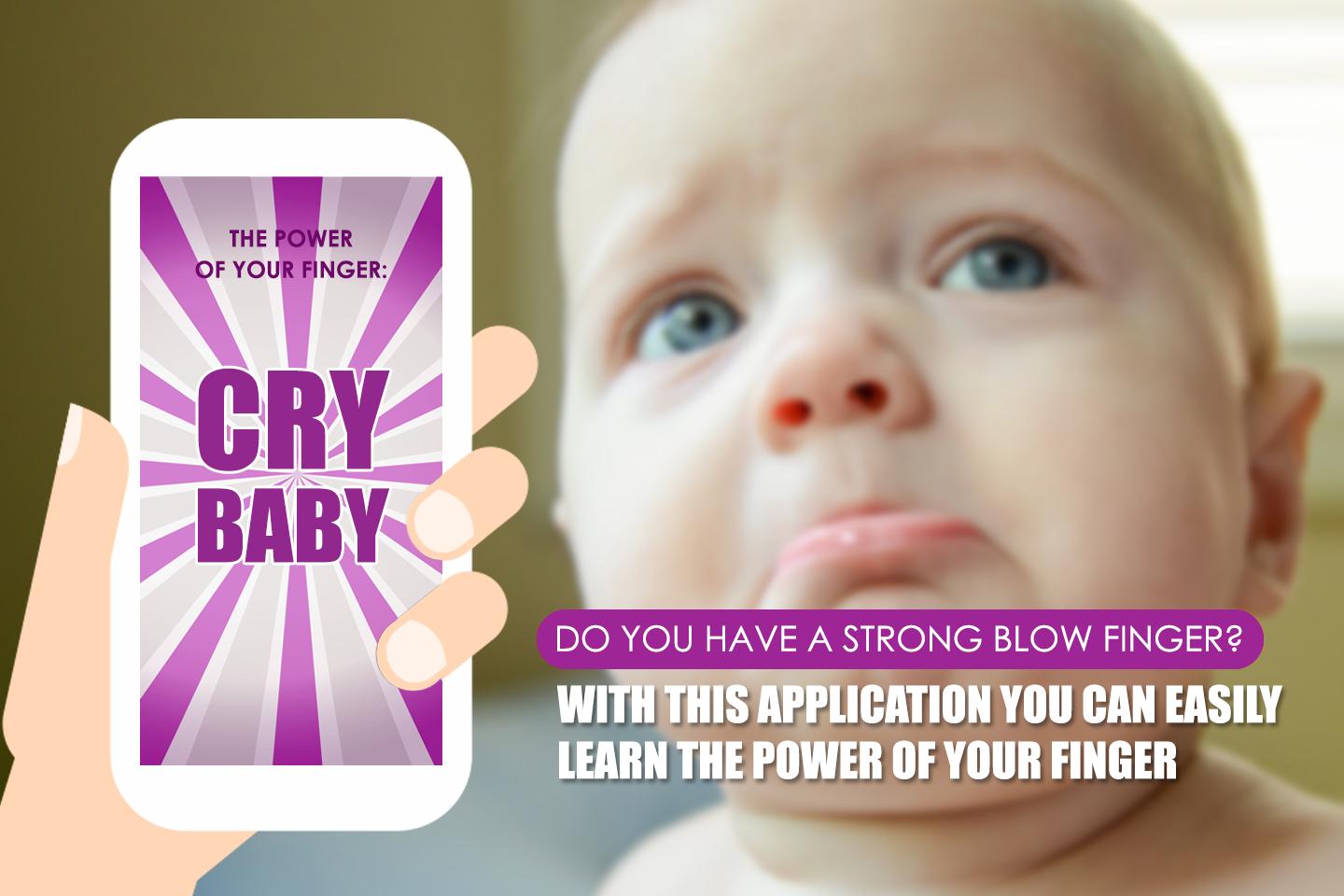 The power of your finger joke