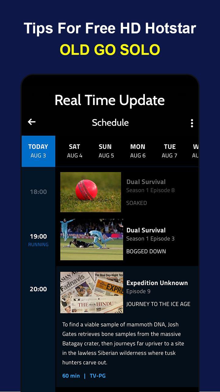 Tips For HD Hotstar - Hotstar Live TV Shows Guide