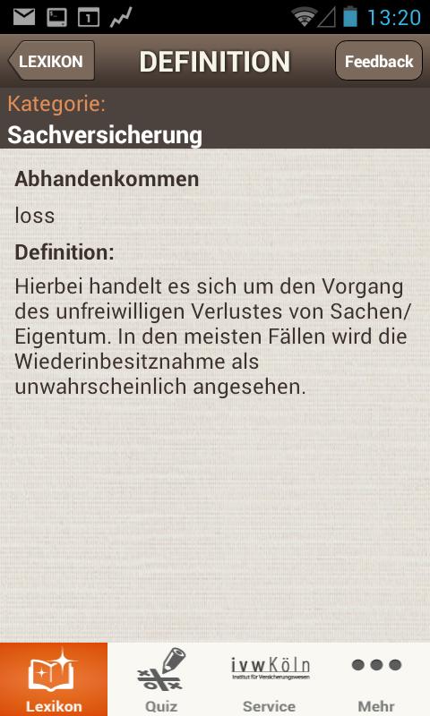 Versicherungslexikon