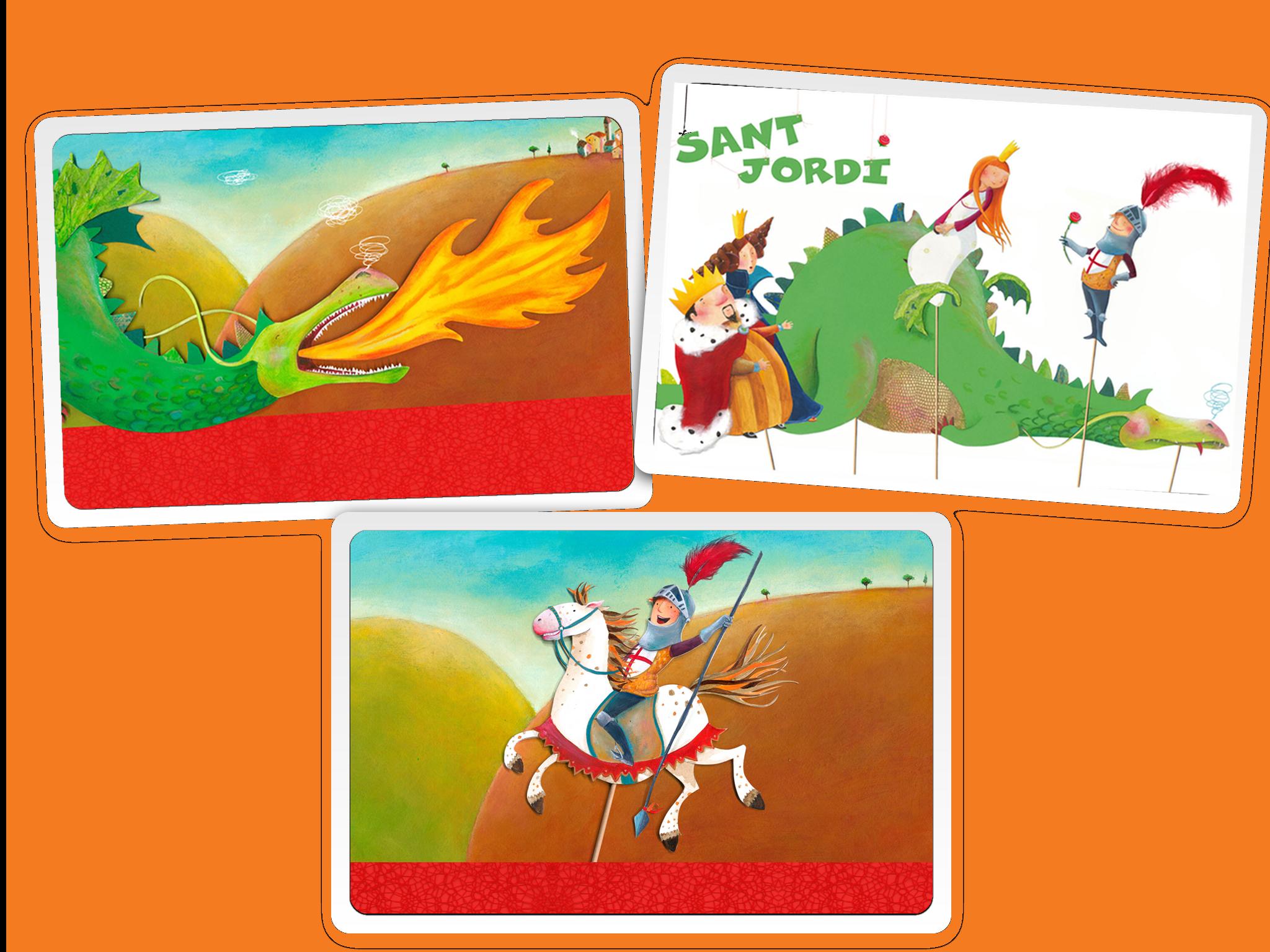 Sant Jordi - Joc per a nens