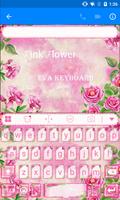 Pink Flowers Eva Keyboard