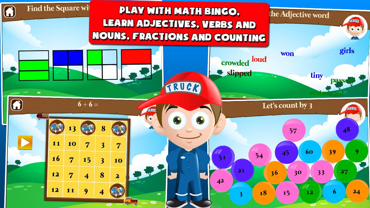 Grade One Games: Trucks