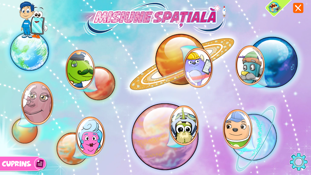 EDU Misiune spatiala