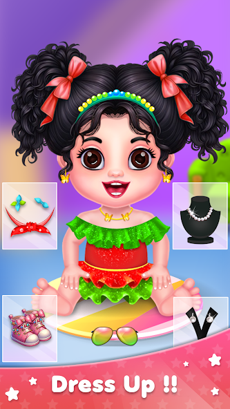 Mother - daughter care game