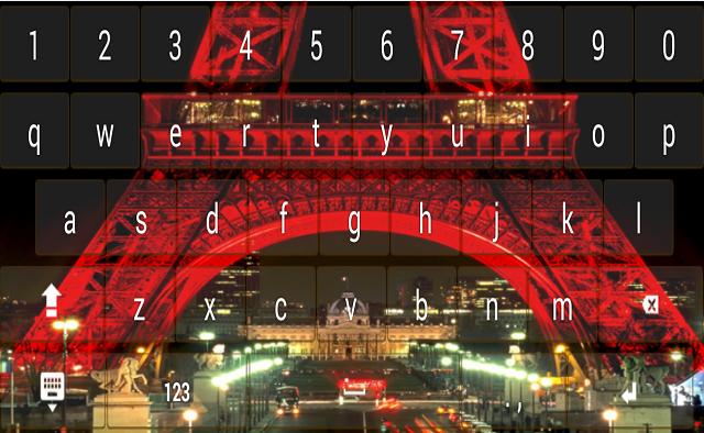 Paris Tower Eiffel Keyboard