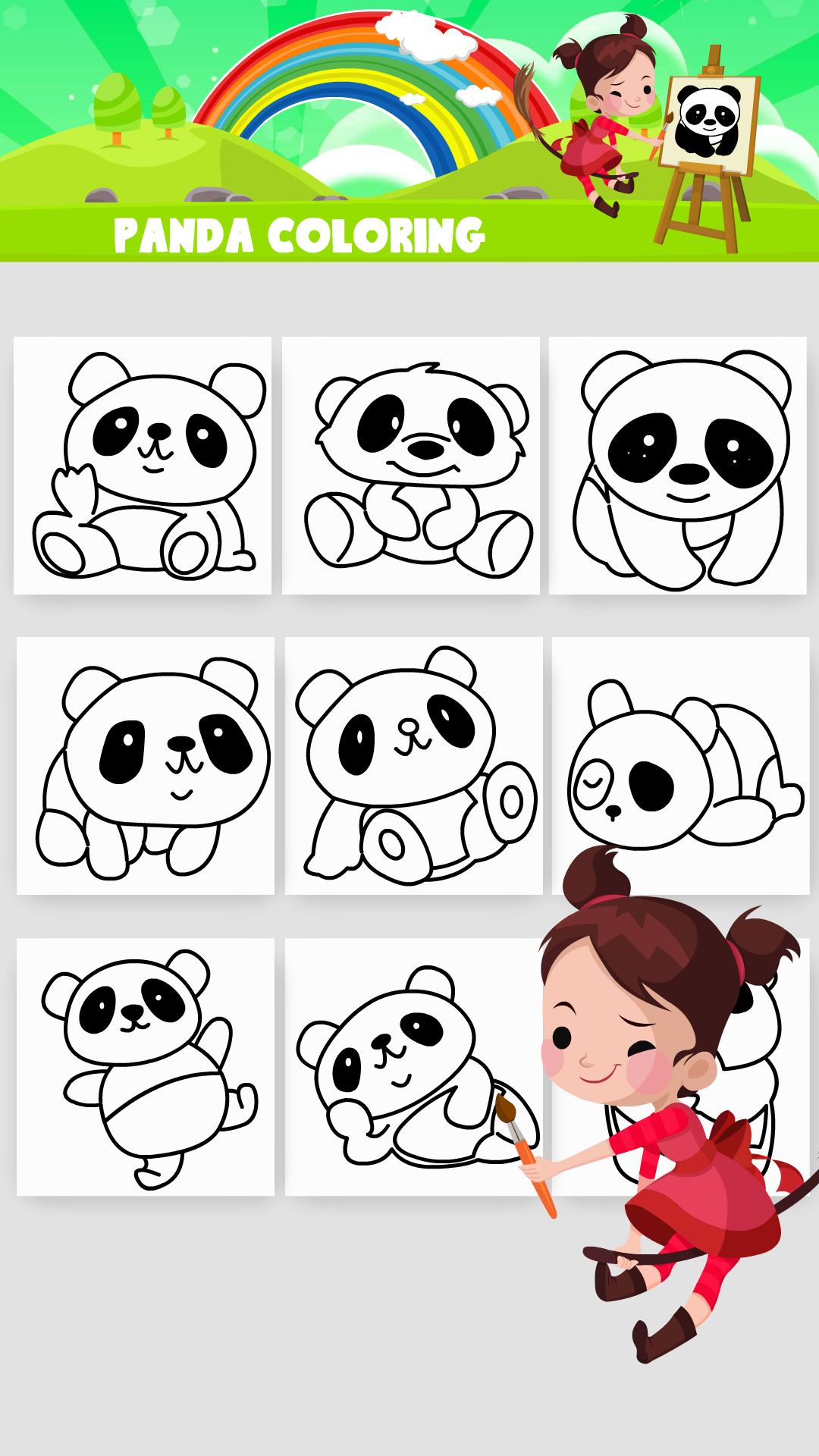 Panda Coloring