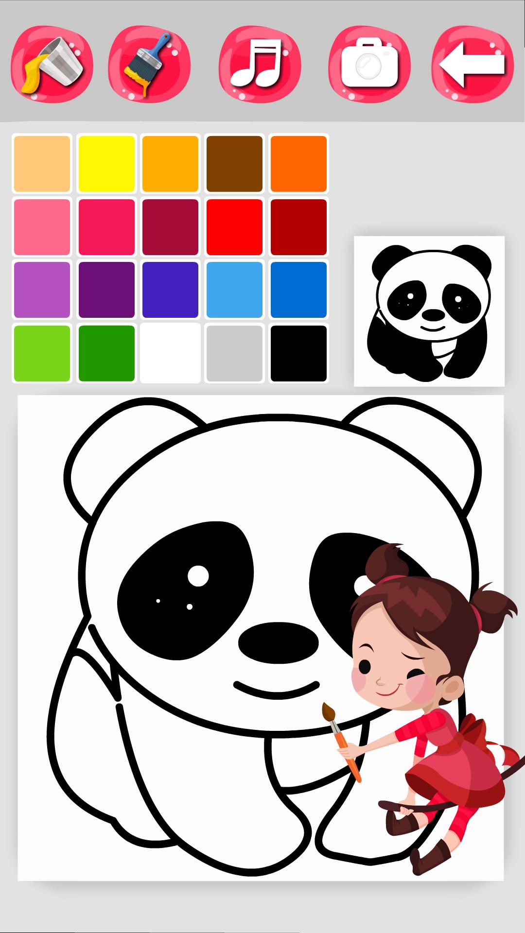Panda Coloring