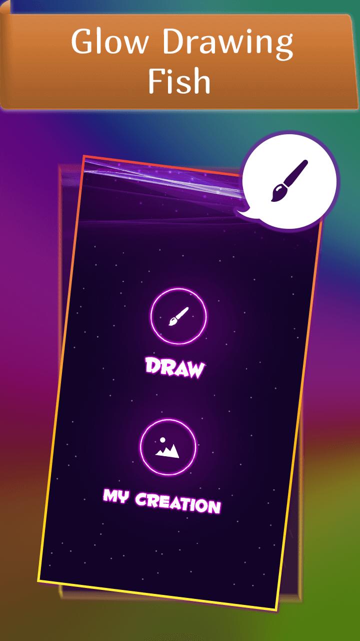Glow Drawing Fish