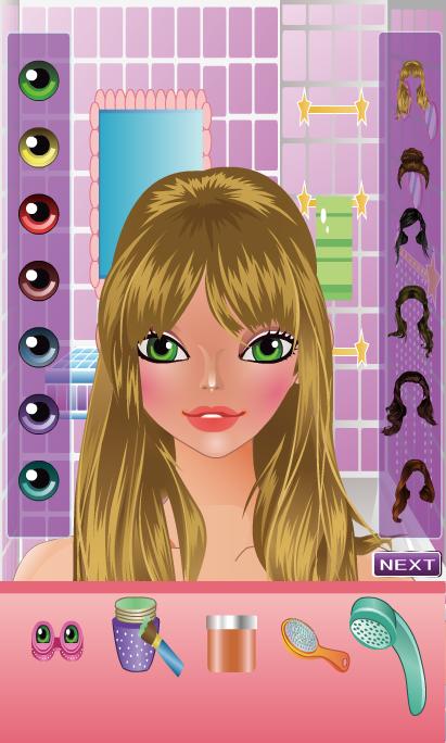 Sunshine girl makeover games