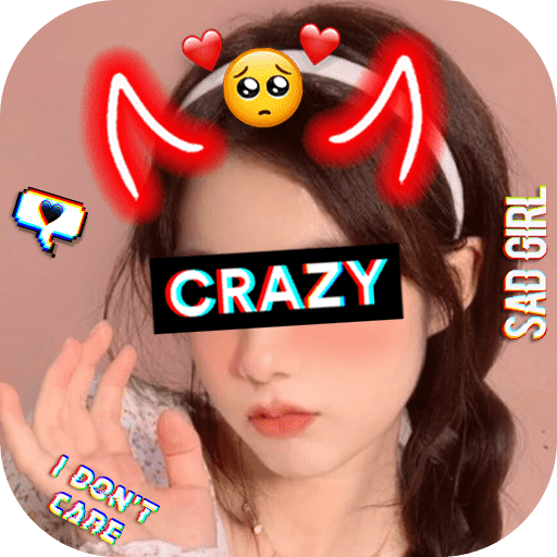 Neon Horns Devil Face