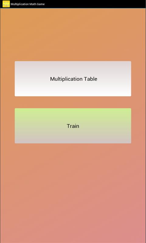 Multiplication Game Math