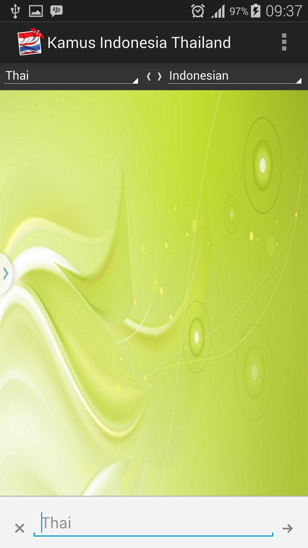 Thailand Indonesian Dictionary
