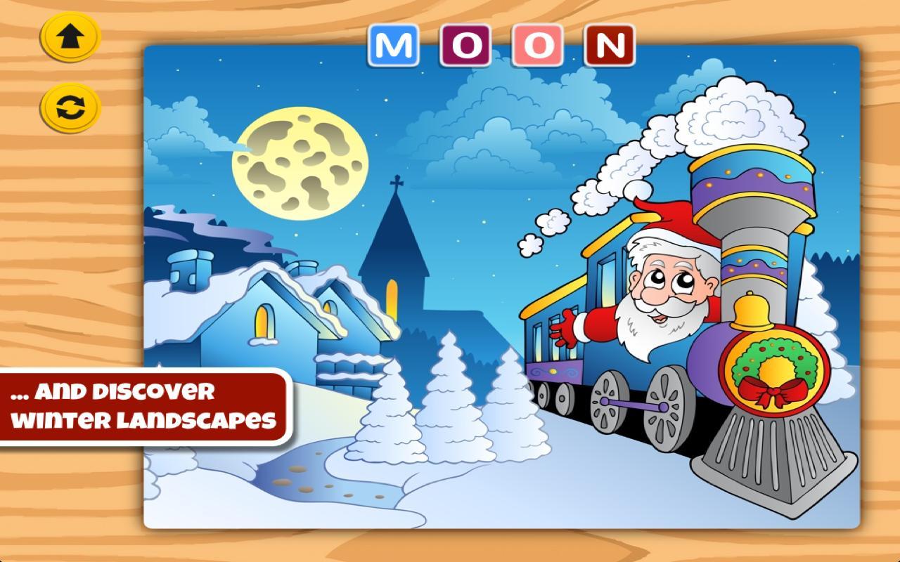 Winter Word Puzzle for Kids