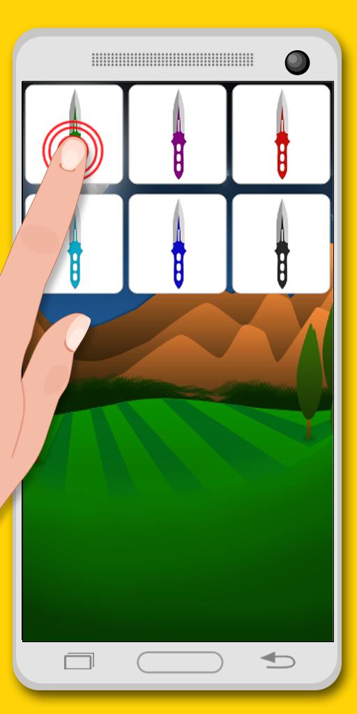 fruit cut knife game