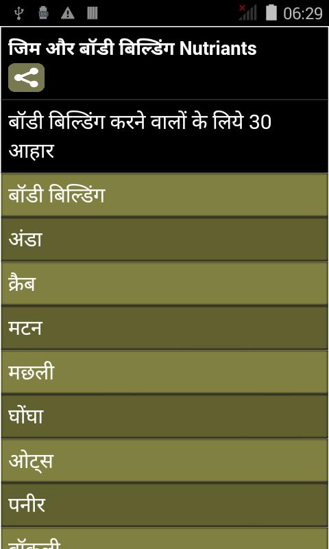 Gym & Body Building Nutrients