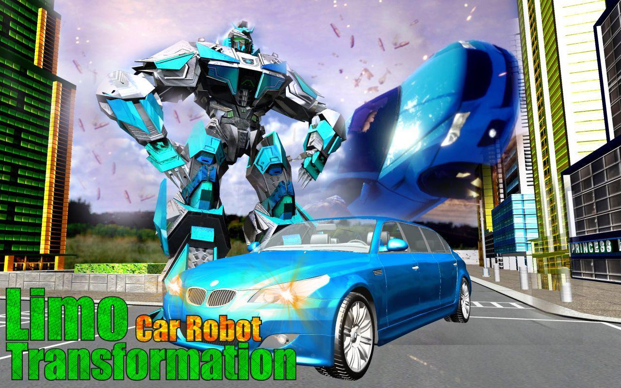 Limo Robot Car Transformation: Robot Games