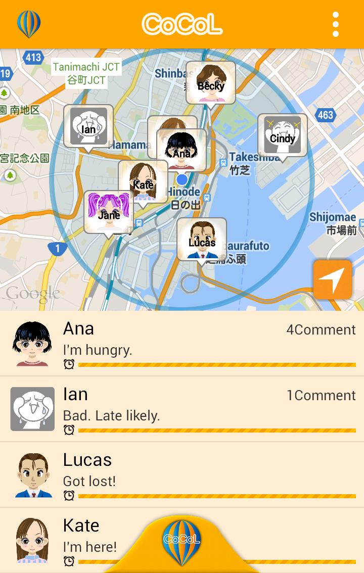 CoCoL /limited time & location