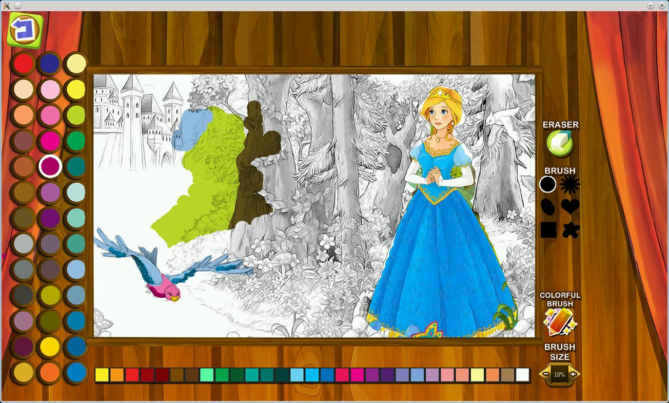 Fairy Tales Artist Coloring
