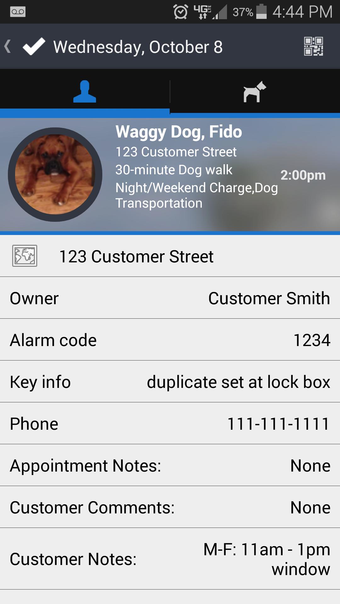 Pet Check: For Dog Walkers