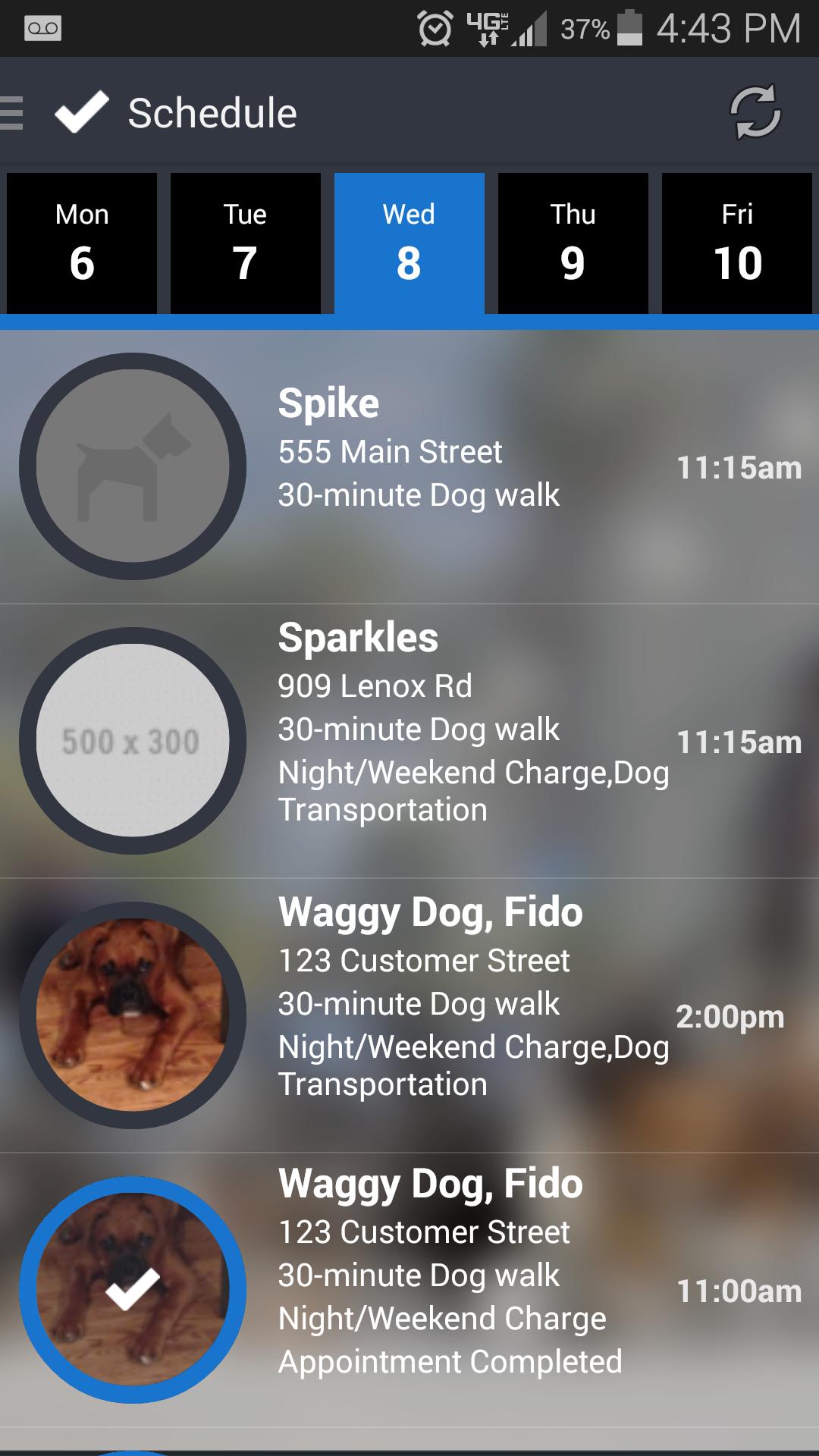 Pet Check: For Dog Walkers